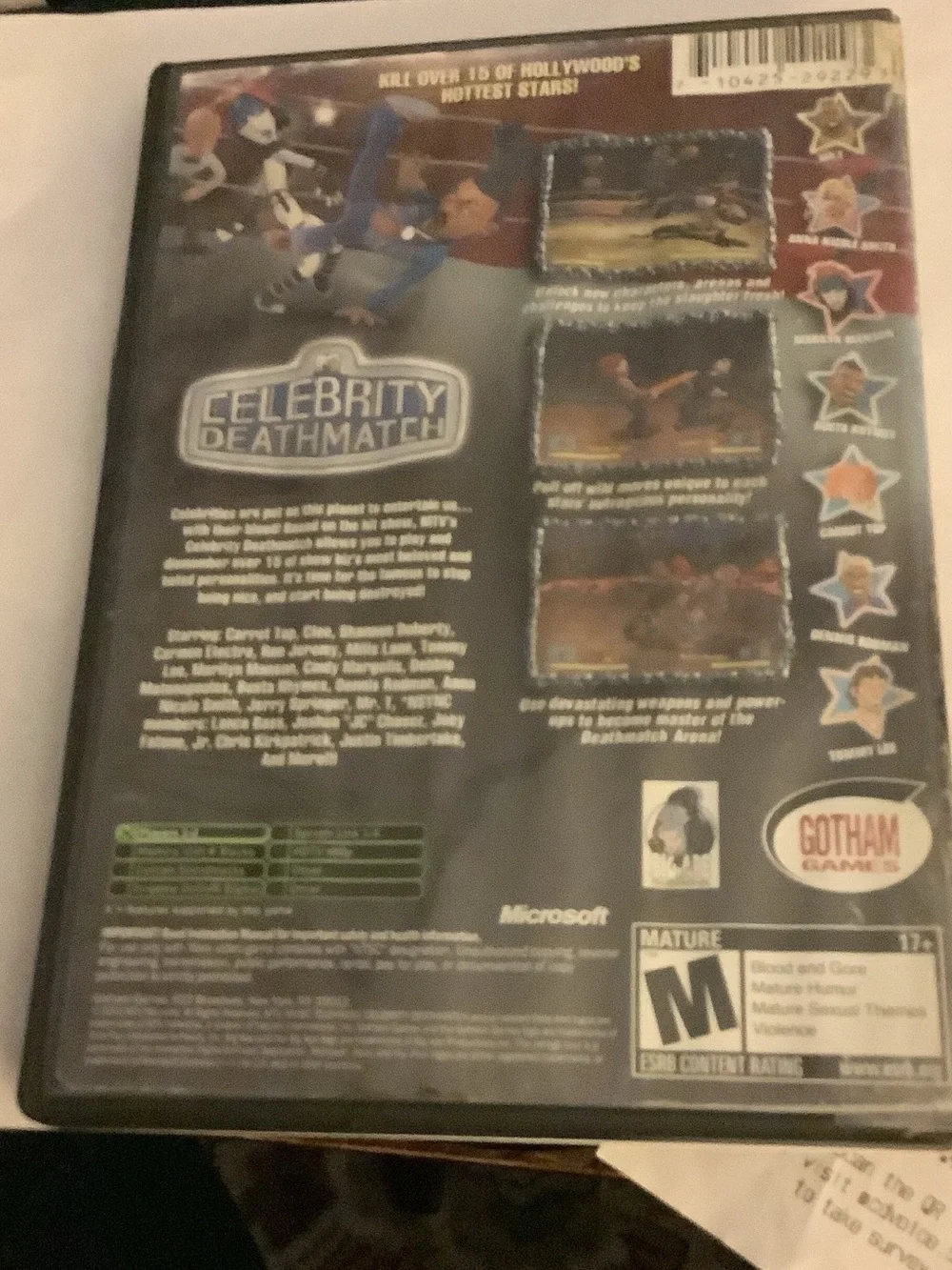 Xbox Celebrity Deathmatch